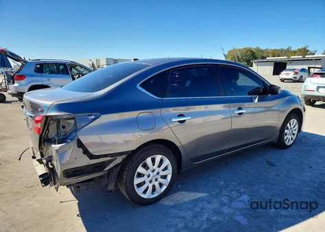 2016 Nissan Sentra S из США, поврежденный, VIN 3N1AB7AP7GY225585